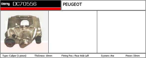 DELCO REMY Pidurisadul DC70636